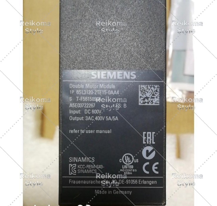 【新品★適当お願いごと書★税込】6SL3120-2TE15-0AA4 / 6SL3 120-2TE15-0AA4 SINAMICS 【６ヶ月引き受ける】