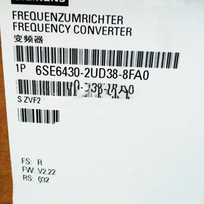 【新品★適格請求書★税込】SIEMENS シーメンス インバータ 6SE6430-2UD38-8FA0 MM430 480V 90KW ★【６ヶ月保証】