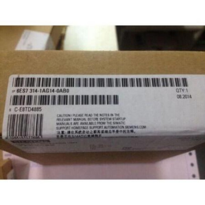 【新品★適当お願いごと書★税込】SIEMENS 6ES7 314-1AG14-0AB0 6ES7314-1AG14-0AB0 ★【６ヶ月引き受ける】