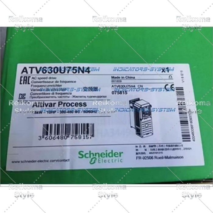 【新品★適当お願いごと書★税込】エレクトリック ATV630U75N4 可変速運転 【6ヶ月引き受ける】
