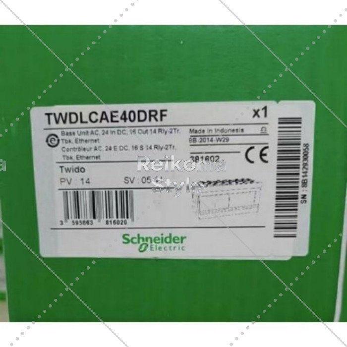 【新品★適格請求書★税込】Twido TWDLCAE40DRF PLC 24 プログラマブル ロジック コントローラー ベース ユニット 【6ヶ月保証】