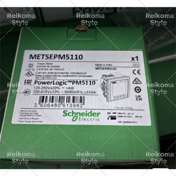 【新品★適格請求書★税込】METSEPM5110 パワーメーター POWERLOGIC PM5110 【6ヶ月保証】｜Reikoma Style