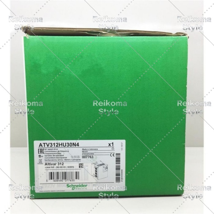 【新品★適格請求書★税込】ATV312HU30N4 インバーター 3KW 380V 【6ヶ月保証】