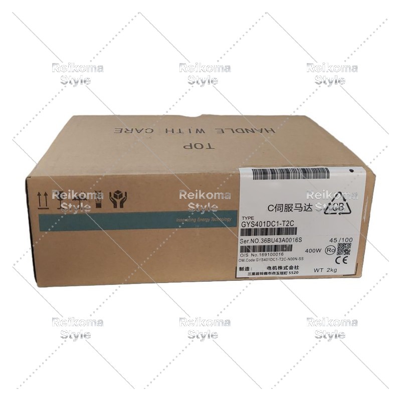 【新品★適当お願いごと書★税込】Gys401DC1-T2C GYS401DC1T2Cサーボ原動機 【６ヶ月引き請ける】