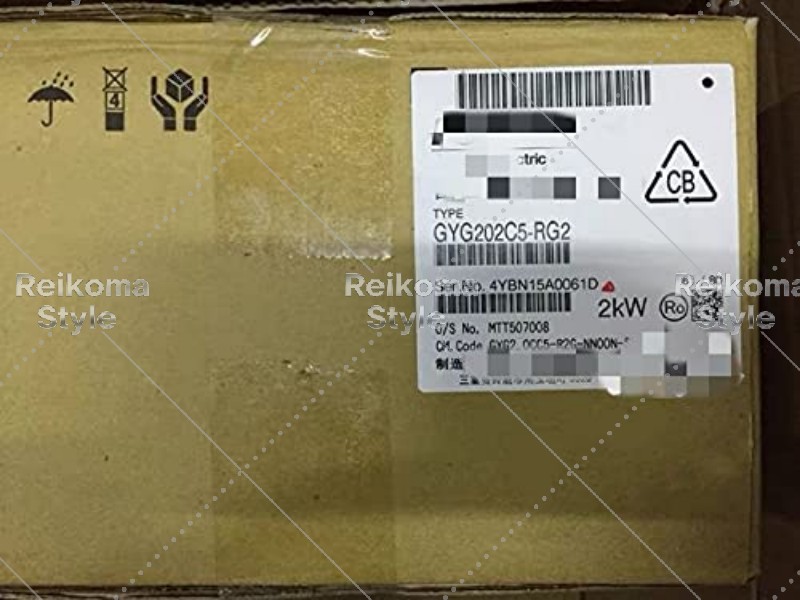 【新品★適格請求書★税込】New GYG202C5-RG2 ACサーボモーターGYG202C5RG2 【6ヶ月保証】|Reikoma Style