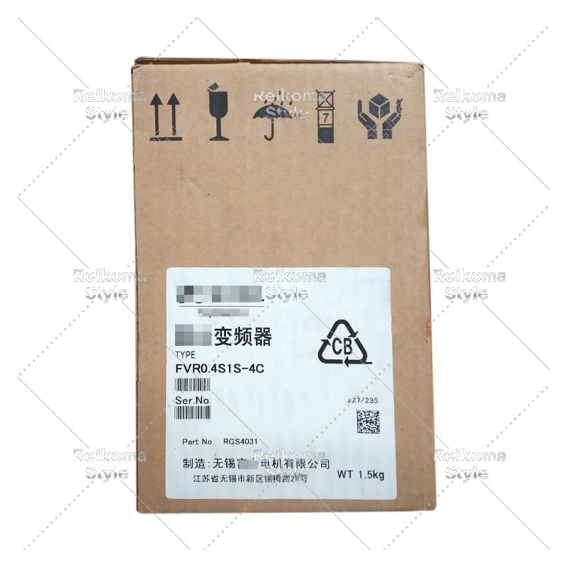 【新品★適格請求書★税込】周波数Inverte FVR0.4S1S-4C 0.4kW 380V 【６ヶ月保証】