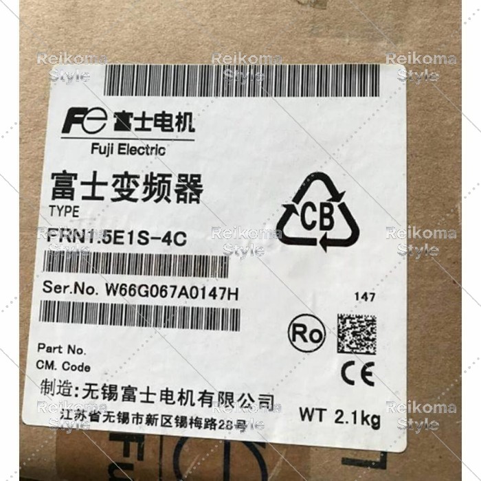 【新品★適当お願いごと書★税込】1 PCS New Japan E1S周波数変換器FRN1.5E1S-4C三相380V/1.5kW 【６ヶ月引き請ける】