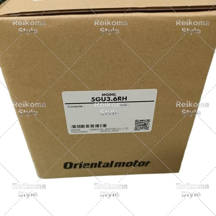 【新品★適当お願いごと書★税込】 5GU3.6RHオリエンタルモーター 直交軸歯車頭顱 【６ヶ月引きうける】