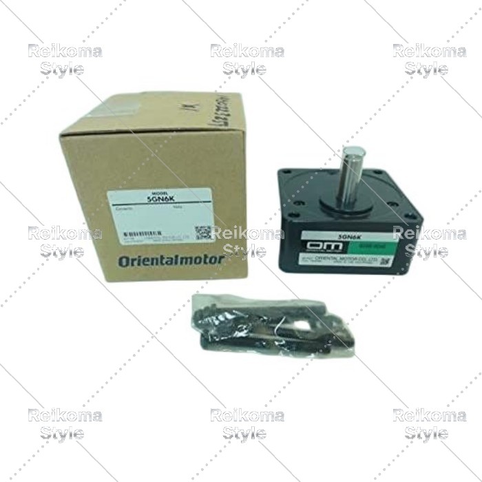 【新品★適当お願いごと書★税込】 オリエンタルモーター5GN6K歯車天々6:1比1-1/8 X 1/2in立て坑 【６ヶ月引き請ける】