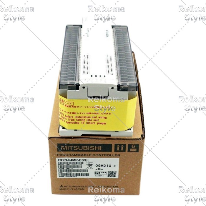 【新品★適当お願いごと書★税込】MITSUBISHI/三菱 プログラマブル制御装置 PLC FX2N-64MR-ES/UL 目あたらしい無償性【６ヶ月引き受ける】