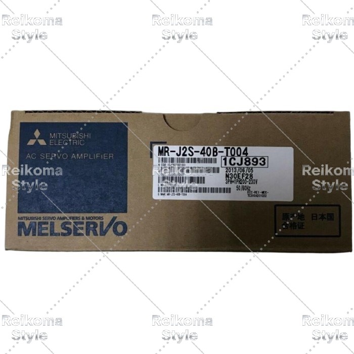 【新品★適当お願いごと書★税込】MITSUBISHI/三菱 MR-J2S-40B-T004 サーボ運転【６ヶ月引き受ける】