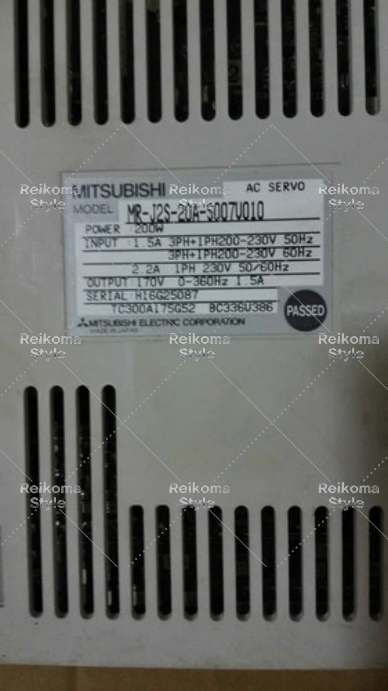 【新品★適当お願いごと書★税込】MITSUBISHI/三菱 MR-J2S-20A-S007 【６ヶ月引き受ける】