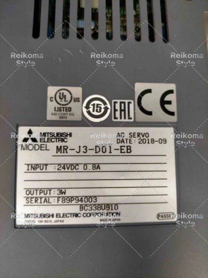 【新品★適当お願いごと書★税込】MITSUBISHI/三菱 MR-J3-D01-EB New  AC Servo Driver【６ヶ月引き受ける】