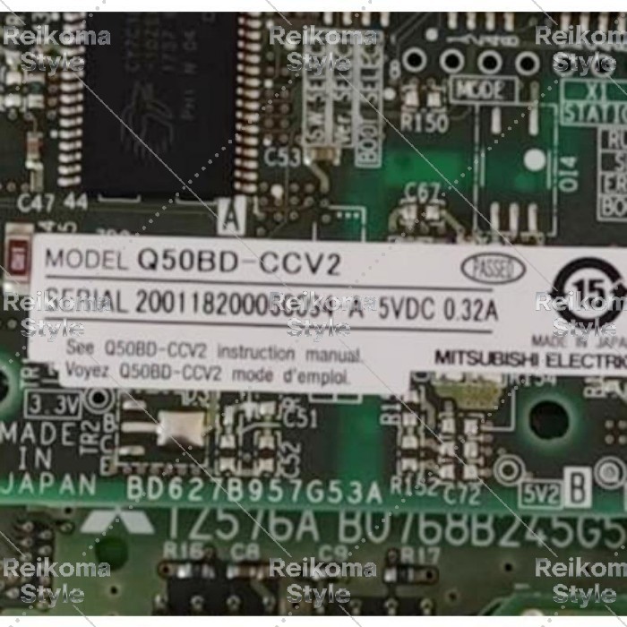 【新品★適当お願いごと書★税込】MITSUBISHI/三菱 Q50BD-CCV2 印字機 インター人間の顔 ゲーム盤 CC-Link【６ヶ月引き受ける】