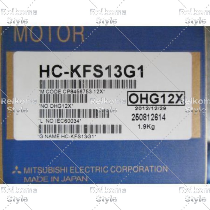 【新品★適当お願いごと書★税込】MITSUBISHI/三菱 HC-KFS13G1 1/12【６ヶ月引き受ける】