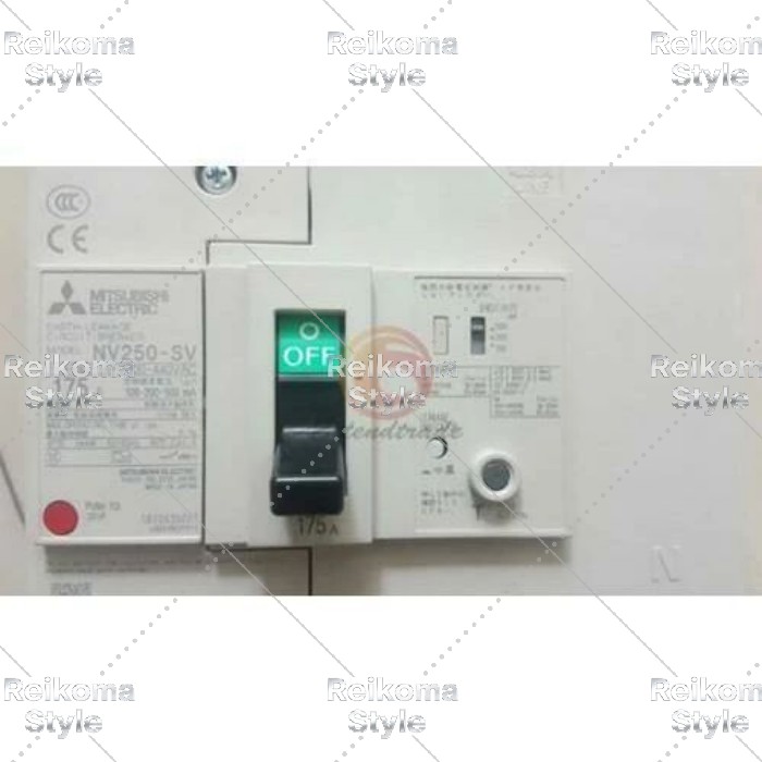 【新品★適当お願いごと書★税込】MITSUBISHI/三菱 目あたらしいNV250-SV 250A 4Pアースリークサーキットブレーカー【６ヶ月引き受ける】