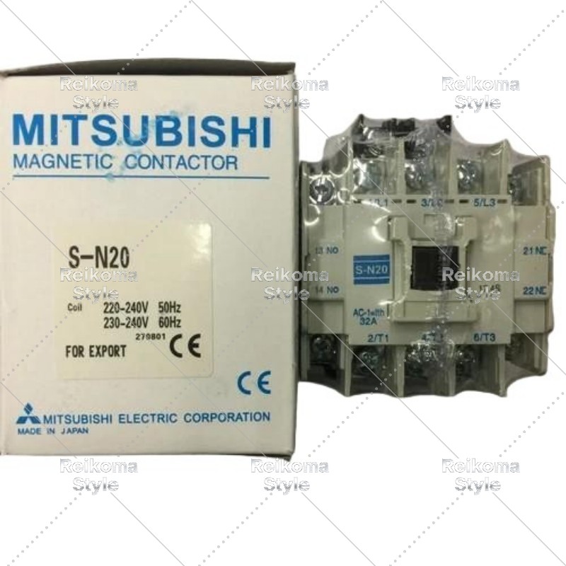 【新品★適格請求書★税込】MITSUBISHI/三菱 S-N20 AC220V【6ヶ月保証】|Reikoma Style