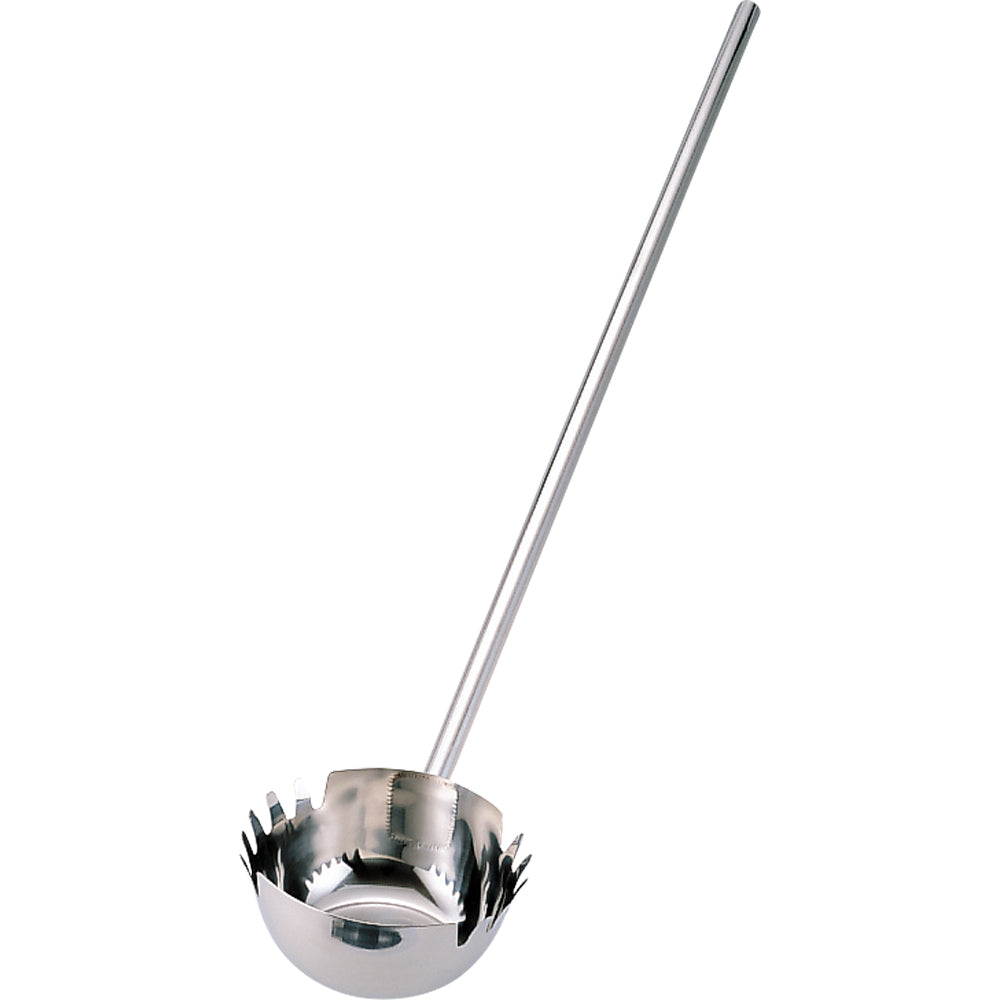 ＭＴ１８－８煙管柄麺杓子２１ｃｍ １ｍ柄
