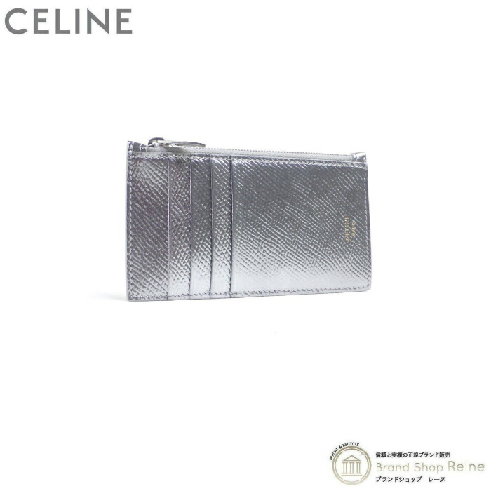 追跡送込☆CELINE 大人気 コンパクト ジップドカードホルダー