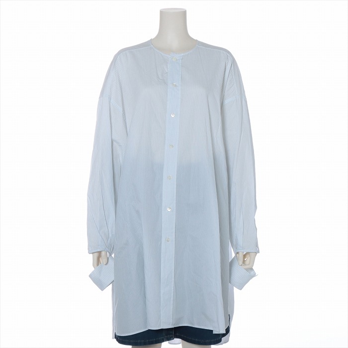 ザ・ロウ （The Row） Attica コットンシャツ ライトブリック サイズXS 7974 ウェア（新品） THE ROW ザ・ロウ （The Row） Attica コットンシャツ ライト
