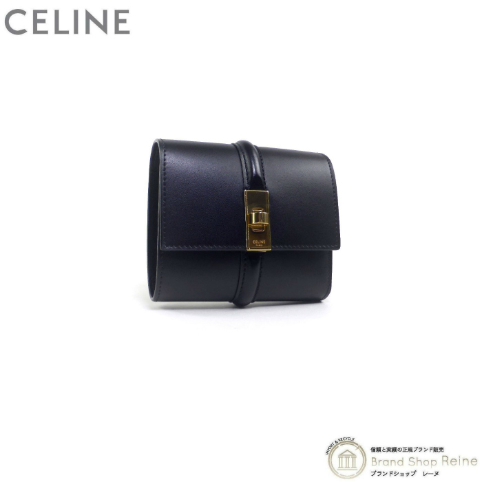 商品 セリーヌ CELINE スモールウォレット 16 セーズ コンパクト 三