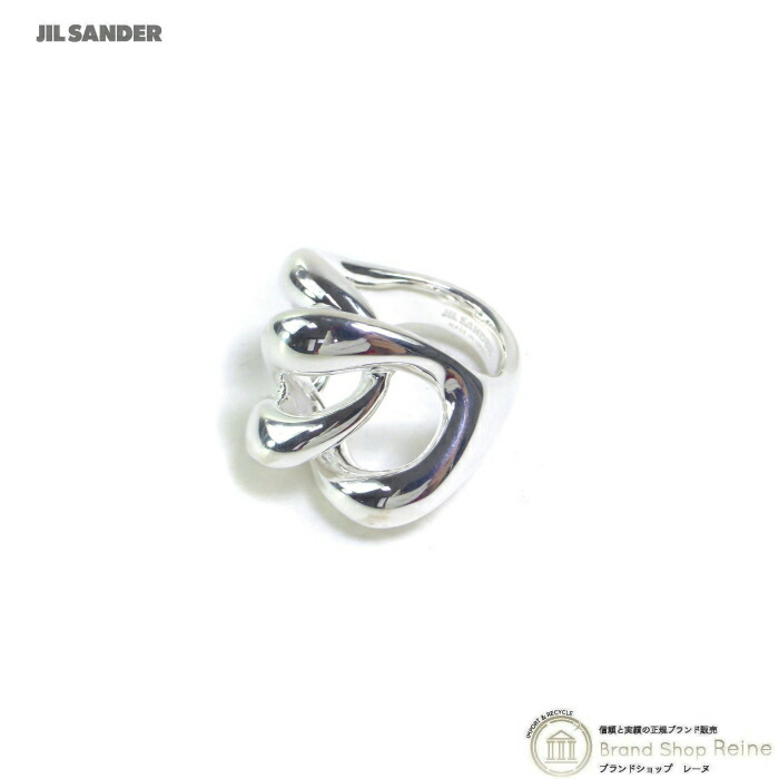 JIL SANDER フェザーネックレス 美品 JIL SANDER ジルサンダー ダブル フェザー ネックレス