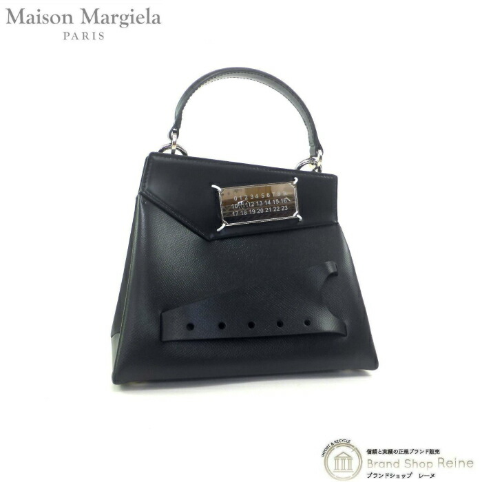 直営店☆MaisonMargiela☆スナッチト トップハンドル 2WAYバッグ 楽天市場】MAISON MARGIELA メゾンマルジェラ ハンドバッグ