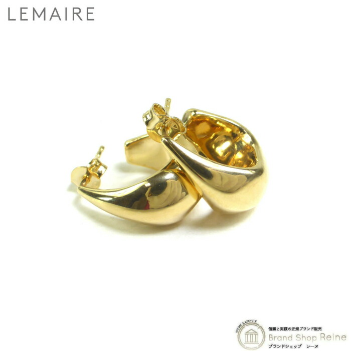 【人気急上昇中♪】Lemaire エスタンプピアス ゴールド 楽天市場】【8000円OFFクーポンで値引き!】ルメール (Lemaire