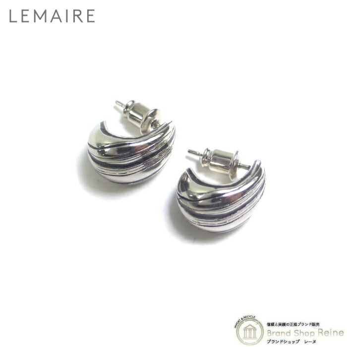 国内発送【LEMAIRE】ショート◇ドロップピアス◇シルバー Lemaire ルメール ショートドロップピアス シルバー 未使用