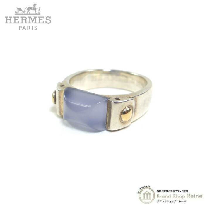 ■HERMES■ ケリー カデナ コンビ リング 750×925 楽天市場】エルメス （HERMES） ケリー リング カデナ Ag925