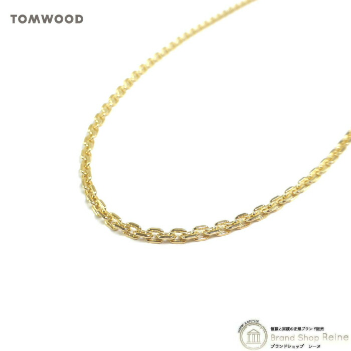 定価4万 TOM WOOD ネックレス ロロチェーン 100922 ゴールド TOM WOOD TOMWOOD トムウッド ネックレス Rolo Chain Gold