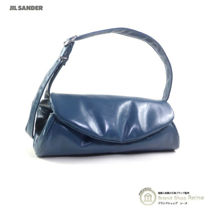 【SALE+更に2000円OFF引き換え証でお得！】ジルサンダー （JIL SANDER） Cannolo Padded Grande カンノーロ パディング グランデ お手々 御徒面子 J08WD0056 SEA BLUE【新品】