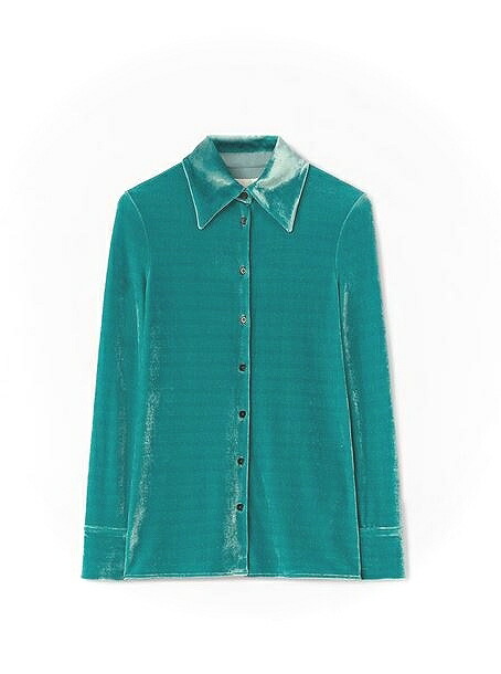【SALE+更に2000円OFF引き換え証でお得！】ジルサンダー （JIL SANDER） 天鵝絨プルオーバー 大きさ32 J02DL0016 ダークセイジ お召しもの【新品】