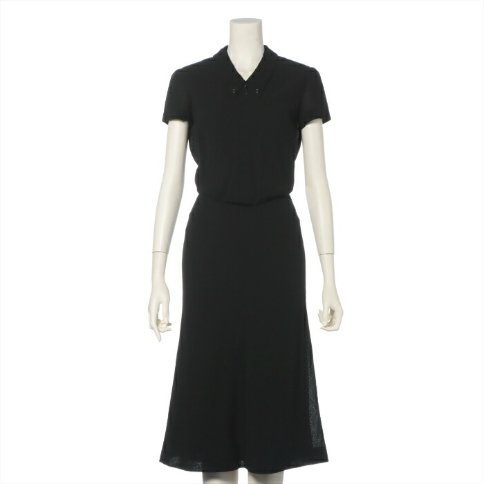 楽天市場】CHANEL シャネル ノースリーブ ワンピース 膝丈 ウール