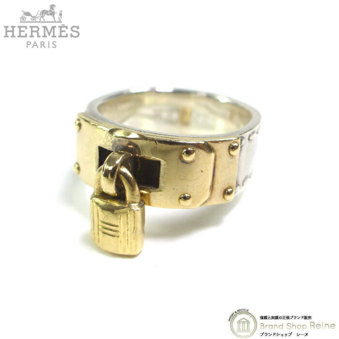 【新品未使用】HERMES エルメス　ケリー　カデナ　リング　サイズ51 楽天市場】エルメス ケリーリング 51 指輪 カデナ コンビ