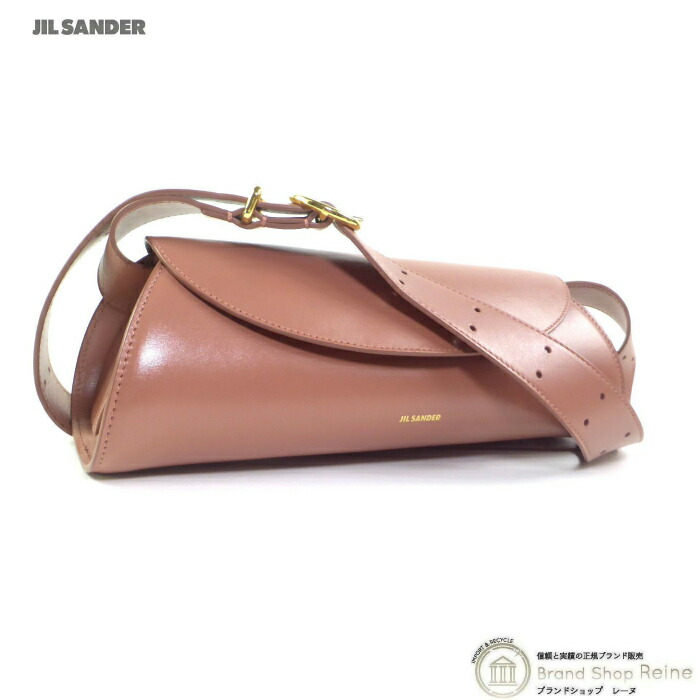 【2,000円OFFクーポンでお得！】ジルサンダー （JIL SANDER） Cannolo カンノーロ スモール ハンド バッグ J07WD0023 ピンク系【新品同様】 中古