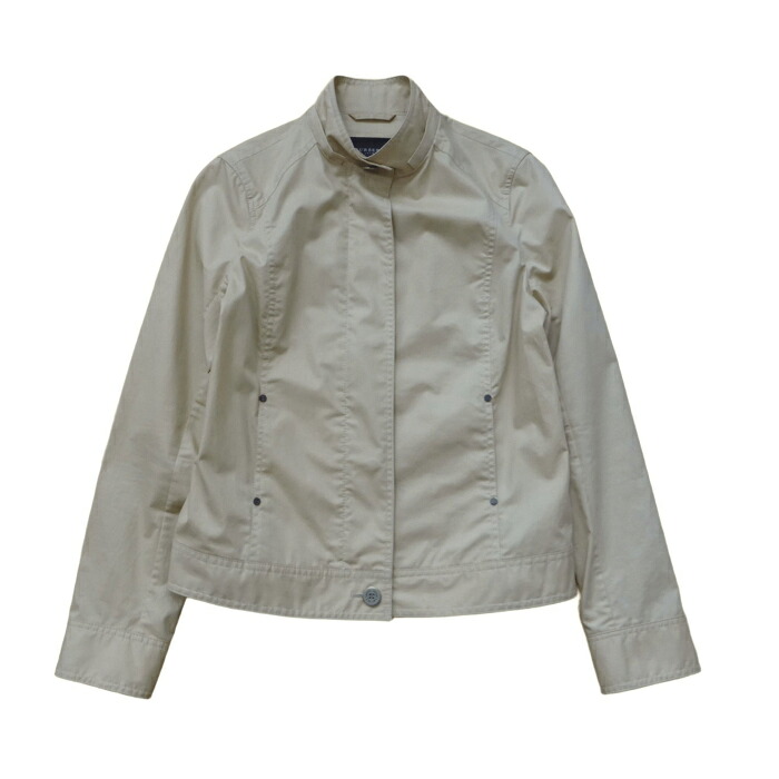 バーバリー （BURBERRY） 綿織物 遊撃手 上衣 長袖 40 ベージュ FCA20-195-42 御召しもの【中古】