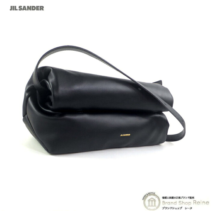 ジルサンダー （JIL SANDER） Rollup スモール クロスボディバッグ ショルダーバッグ J08WG0044 黒いこと【新品】