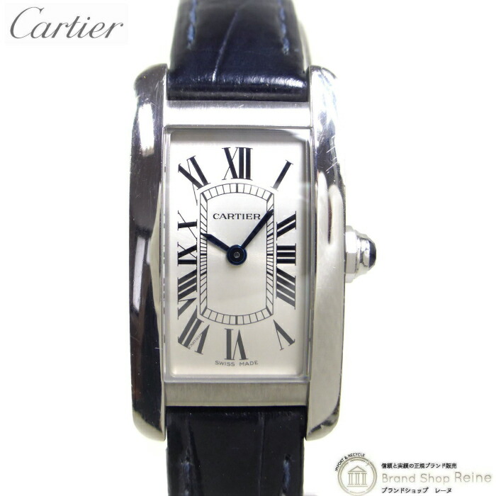 Miページ☆Cartier 腕時計 楽天市場】カルティエ Cartier 腕時計 タンクアメリカン SM W2607456