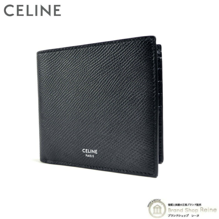 楽天市場】CELINE セリーヌ Triomphe Embossed Bi-Fold Wallet
