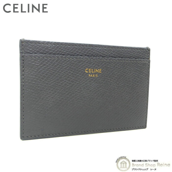 極美品 セリーヌ カードコインホルダー 黒 箱付き 楽天市場】セリーヌ CELINE コインケース ロゴプレート ブラック