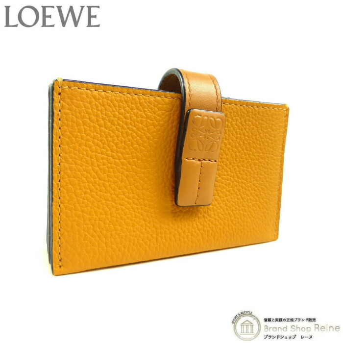 LOEWE バイカラー　カードケース　名刺入れ　Marino/Oceano ロエベ LOEWE バイカラー カードケース 名刺入れ Marino/Oceano