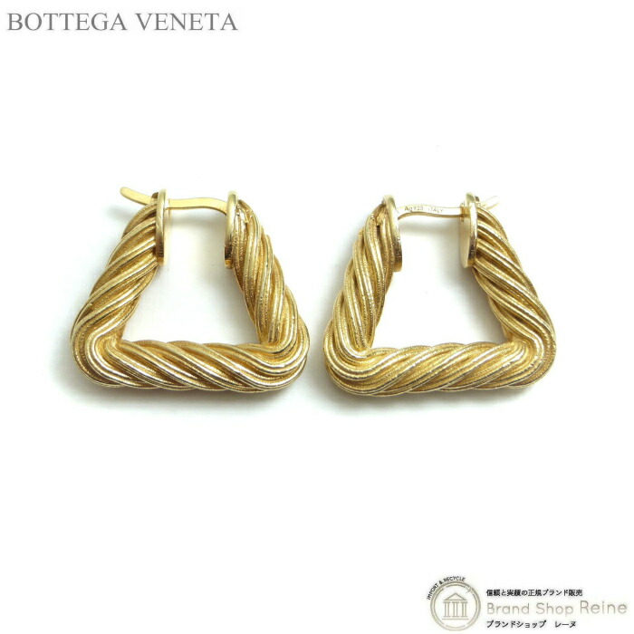 Bottega Veneta ゴールドトライアングルピアス BOTTEGA VENETA ボッテガ ヴェネタ （BOTTEGA VENETA
