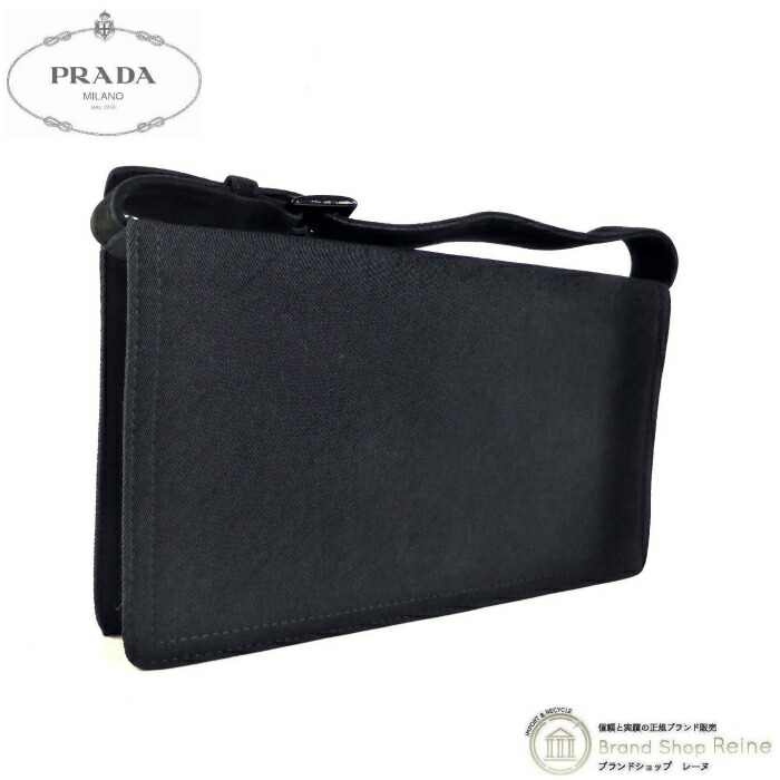 楽天市場】プラダ （PRADA） クロシェ トートバッグ 1BG424 NERO【未