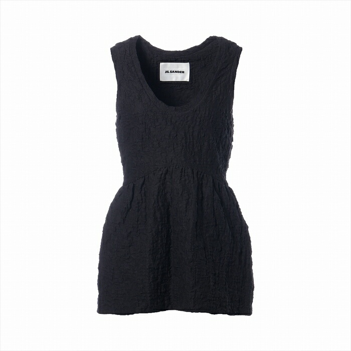 JIL SANDER - ジルサンダーネイビー　 ノースリーブブラウス　シャツ　34 JIL SANDER（シャツ/ブラウス(半袖/袖なし)）のフリマアイテム一覧