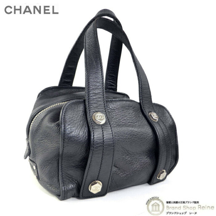 CHANEL カンボンライン ココマーク ミニボストン チェーンショルダー