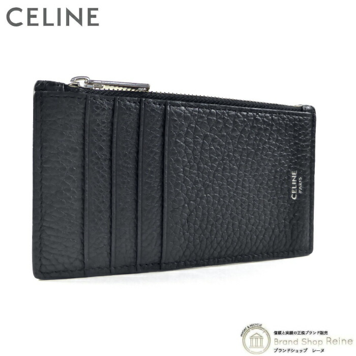 【新品未使用】CELINE ケース・小銭入れ CELINE》国内発送セリーヌ コインパース / トリオンフ刺繍入