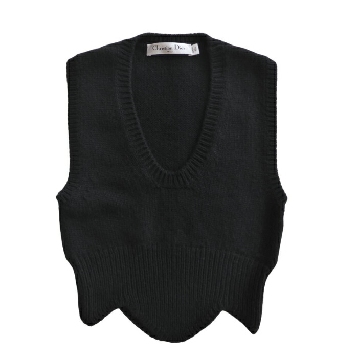 楽天市場】【ディオール】DIOR ウール×カシミヤ ノースリーブ セーラー