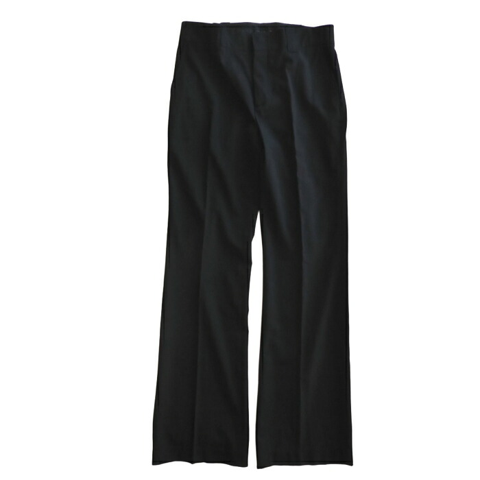 【2,000円OFFクーポンでお得!】グッチ (GUCCI) ウール スラックス ストレート パンツ ストレッチ 42 ブラック ウェア【中古】|ブランドショップ Reine