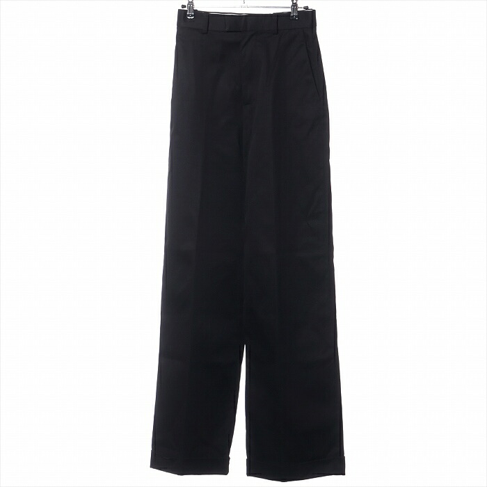 ボッテガ ヴェネタ （BOTTEGA VENETA） コットン チノパンツ ボトムス 644546 ＃36 ブラック ウェア【中古】